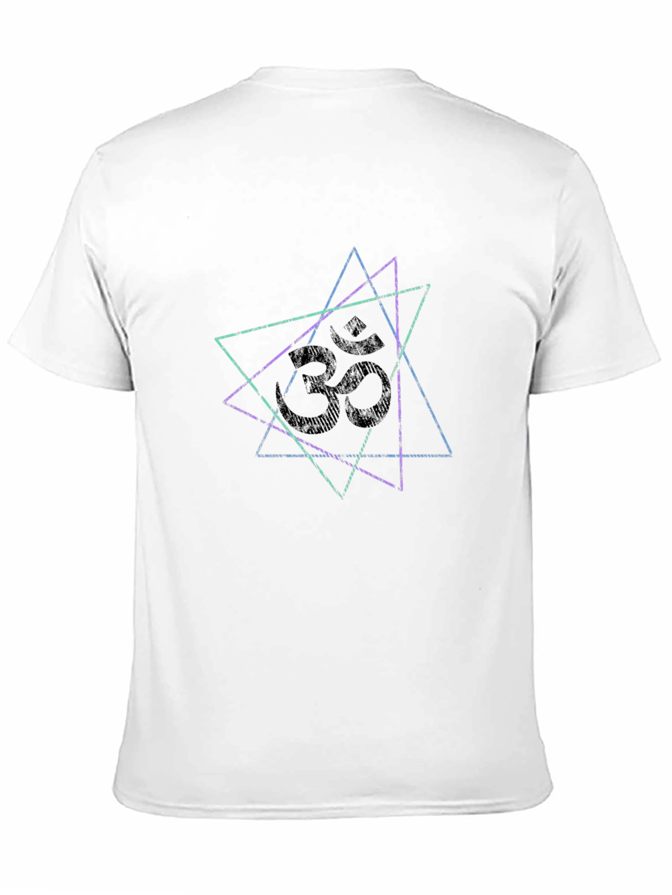 Om Symbol Triangle Graphic Tee
