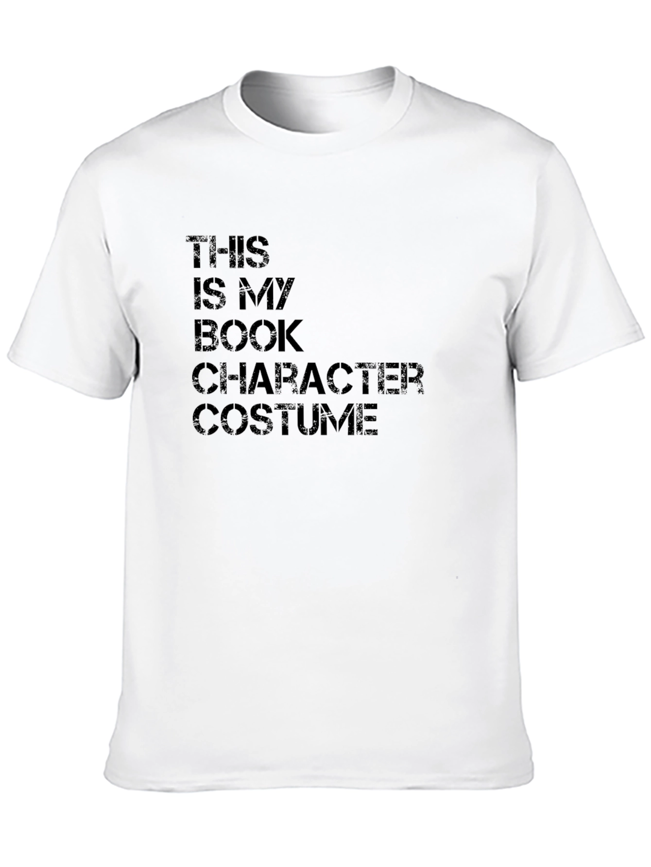 Book Character Costume T-Shirt - Black