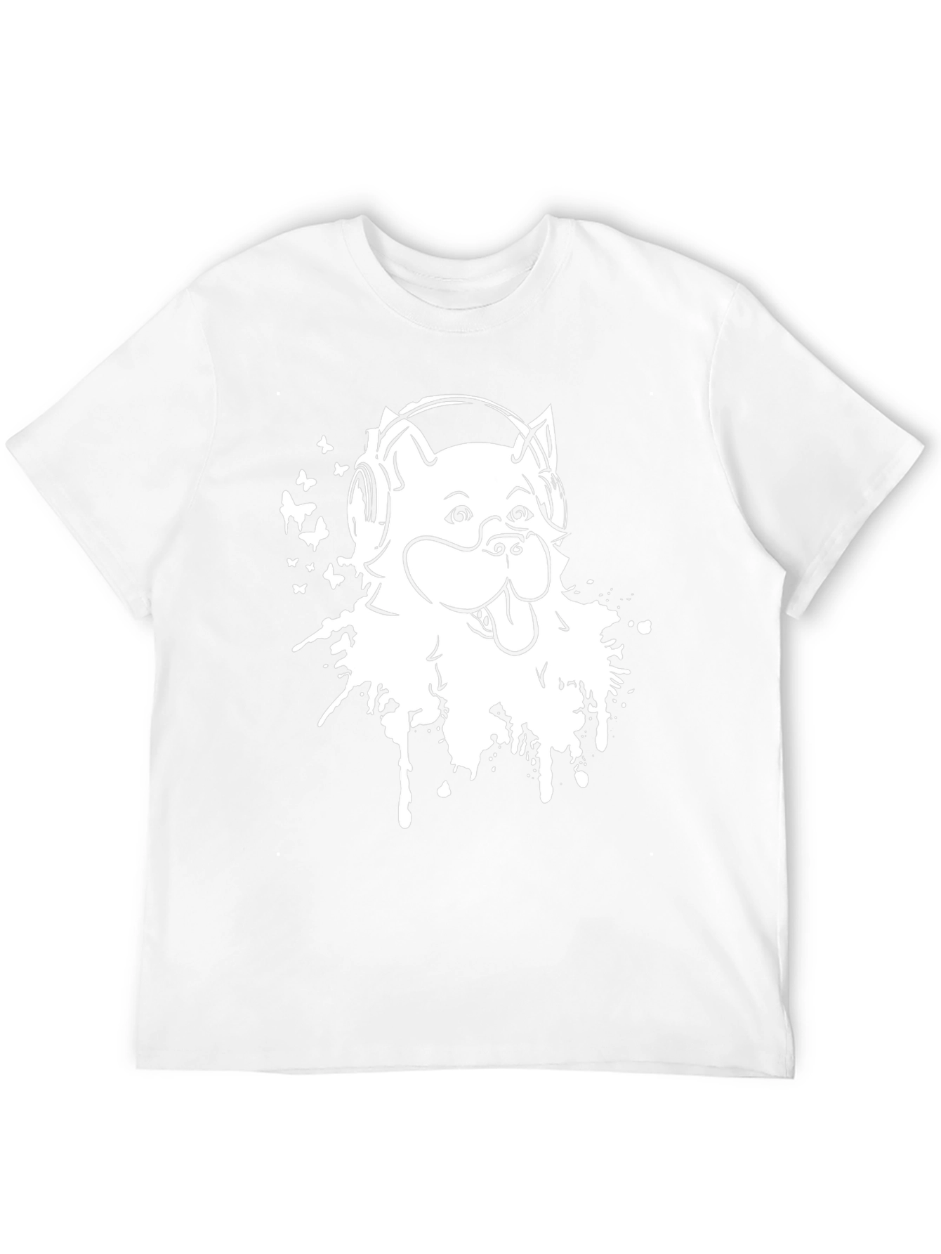 Dog DJ Graphic Tee - Black T-Shirt