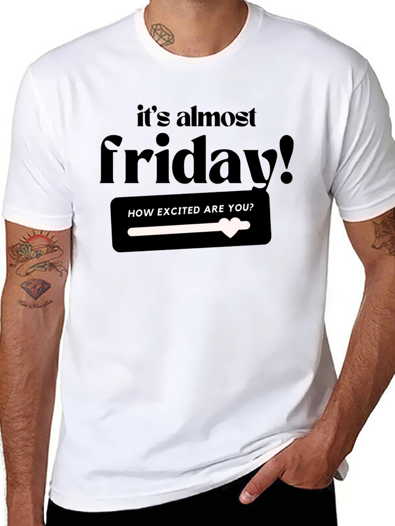 Its Almost Friday T-Shirt - Excited!
