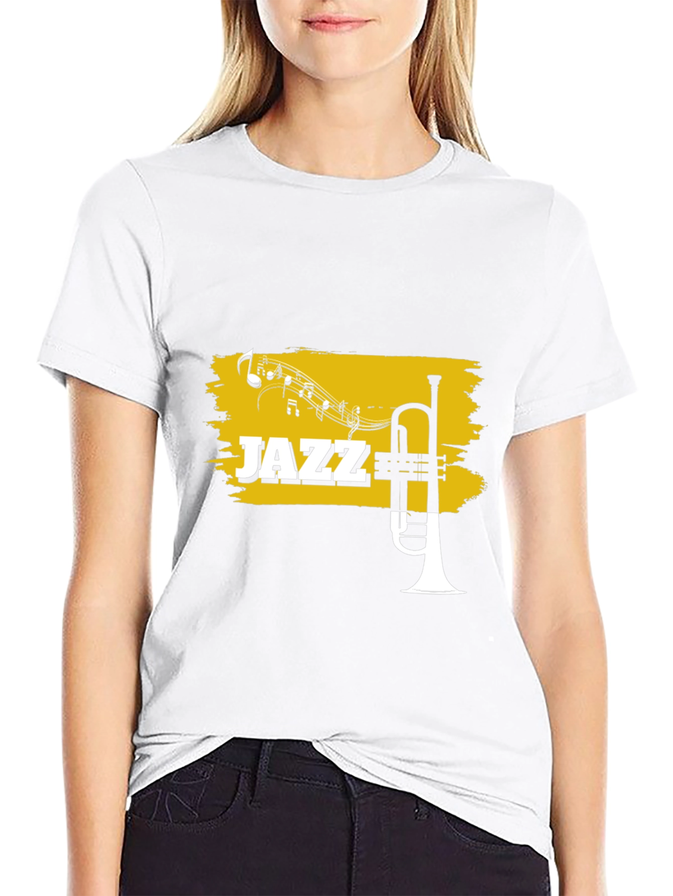 Jazz Trumpet Graphic T-Shirt - Music Lover Tee