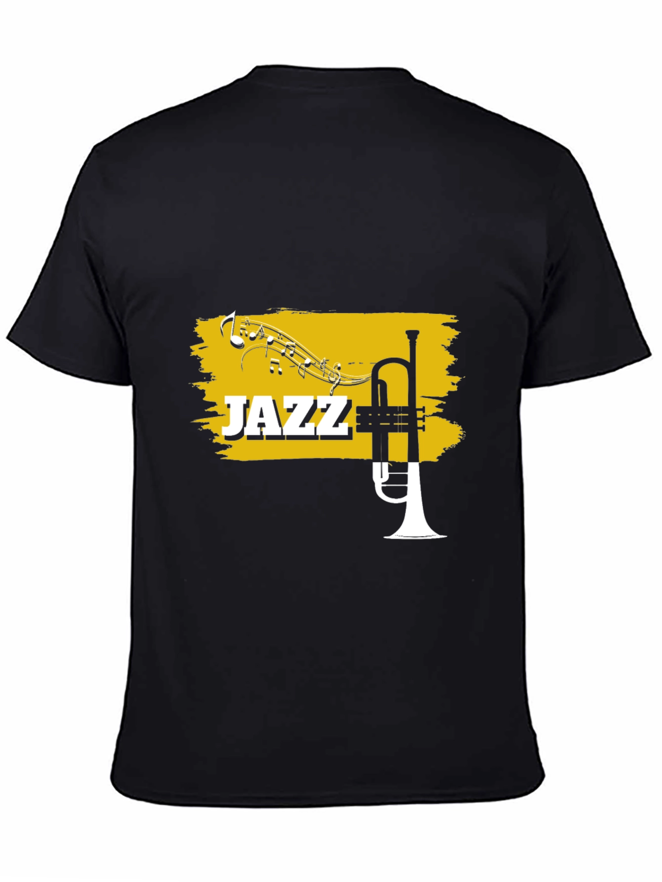 Jazz Trumpet Graphic T-Shirt - Music Lover Tee