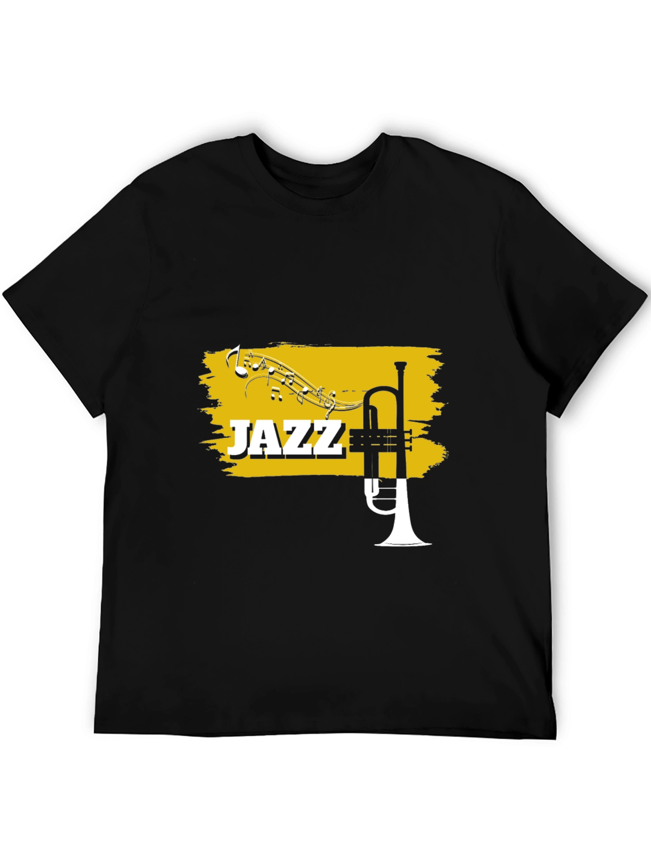 Jazz Trumpet Graphic T-Shirt - Music Lover Tee