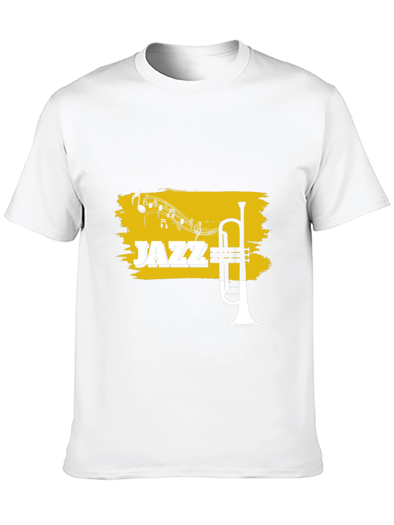 Jazz Trumpet Graphic T-Shirt - Music Lover Tee