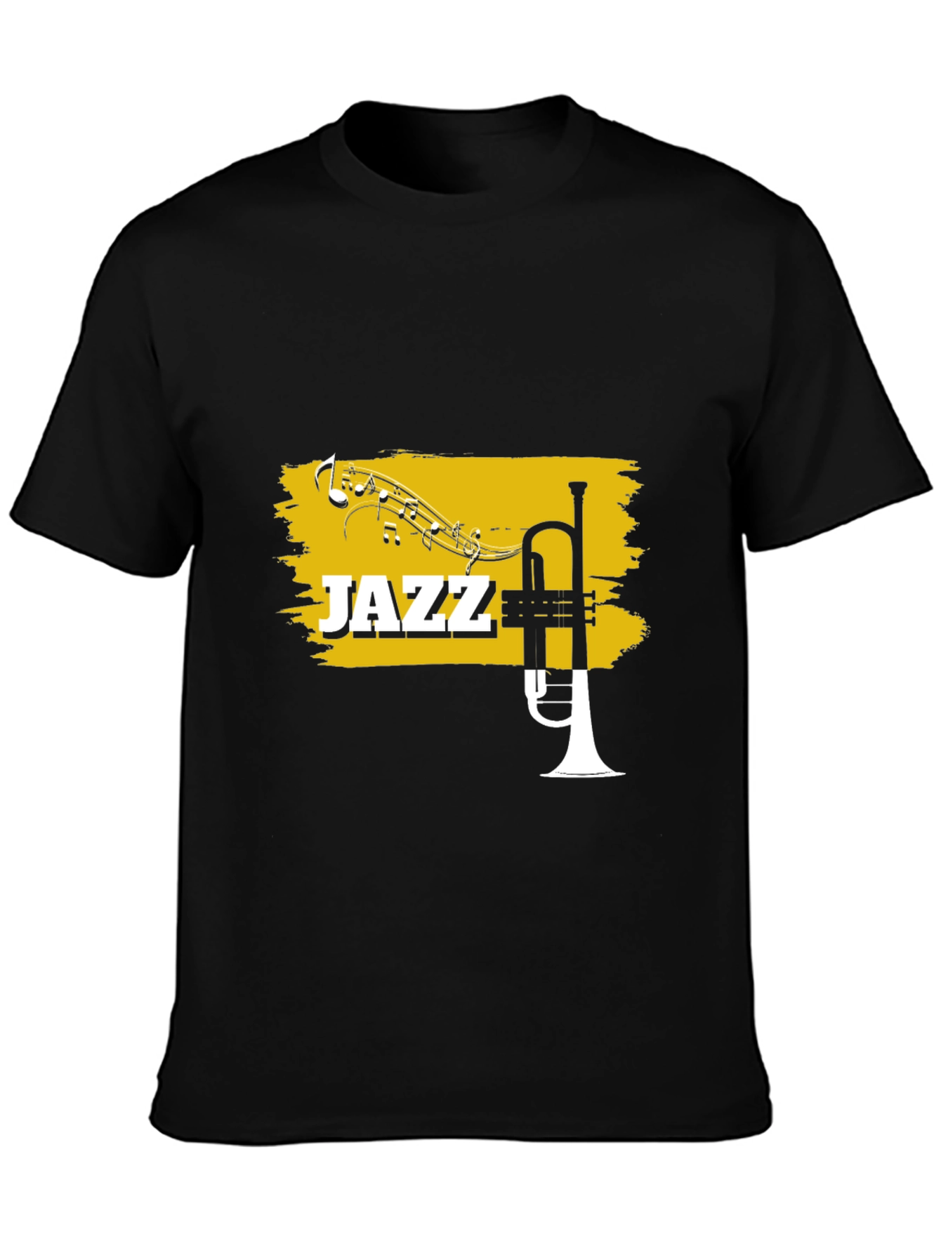 Jazz Trumpet Graphic T-Shirt - Music Lover Tee