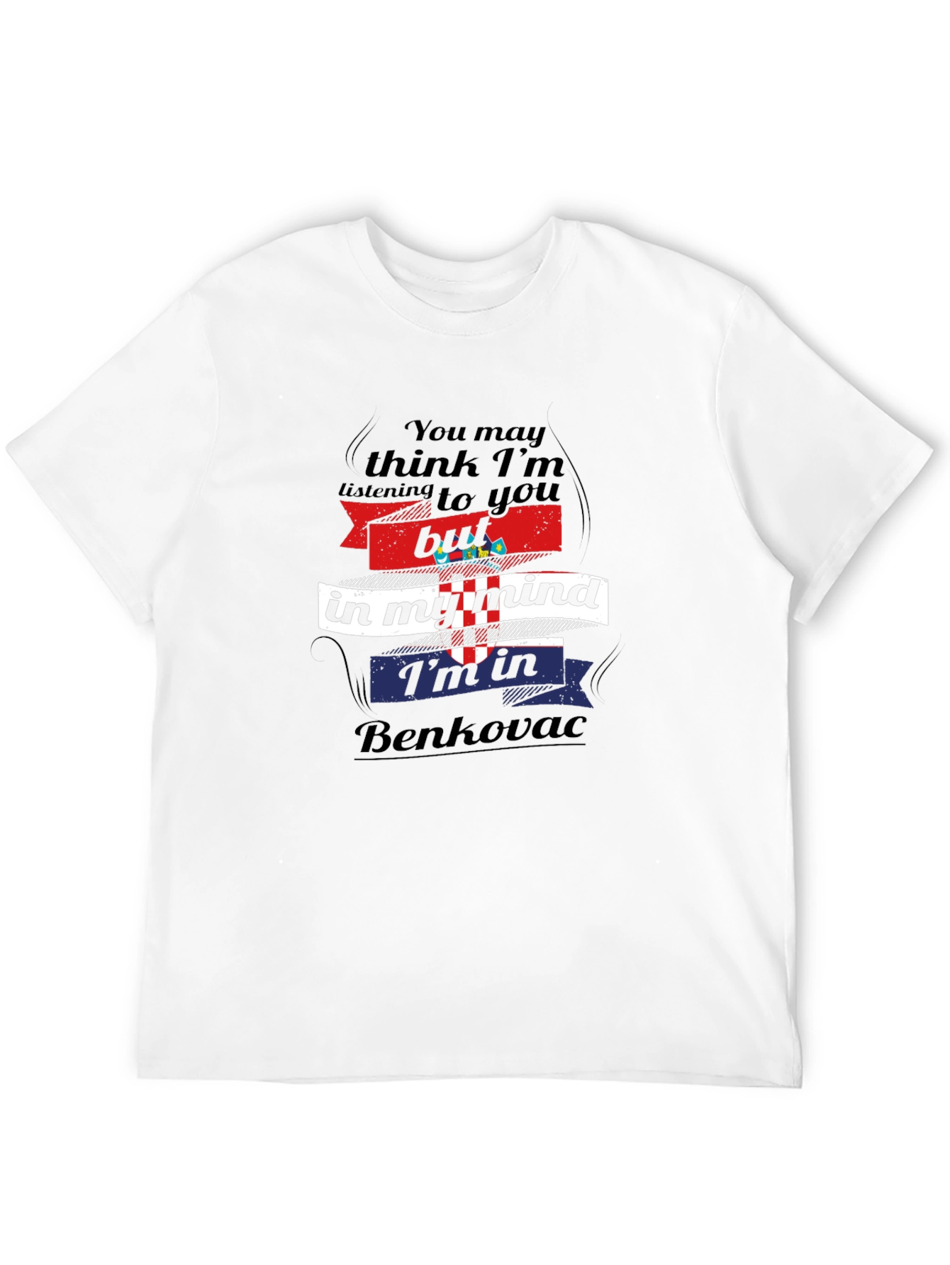 Benkovac Mind T-Shirt - Croatia Pride