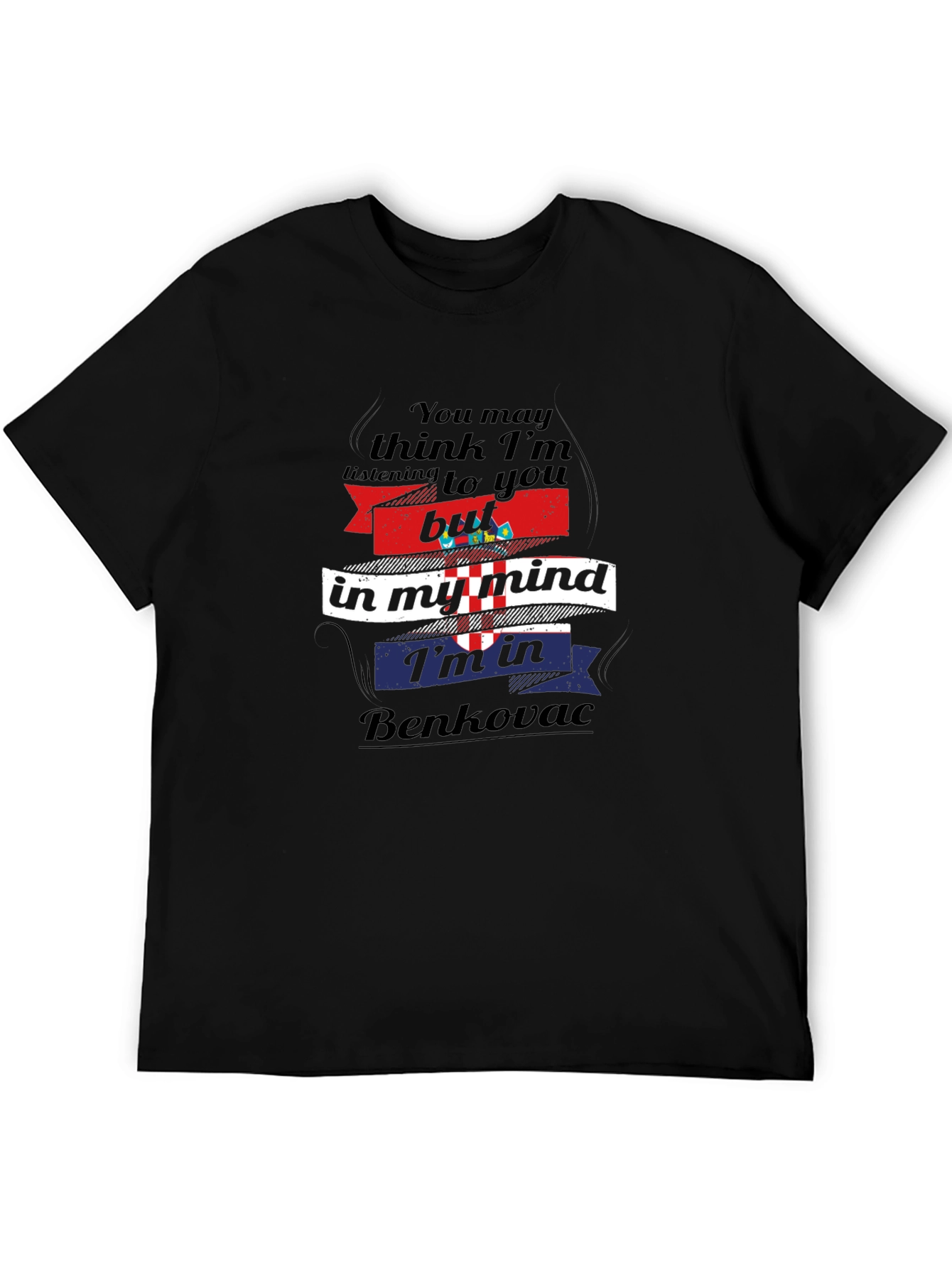 Benkovac Mind T-Shirt - Croatia Pride