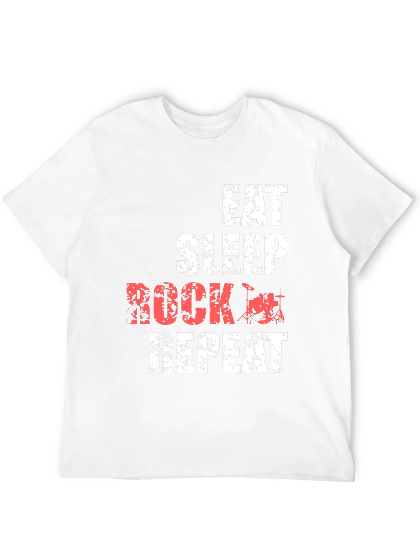 Eat Sleep Rock Repeat Graphic Tee