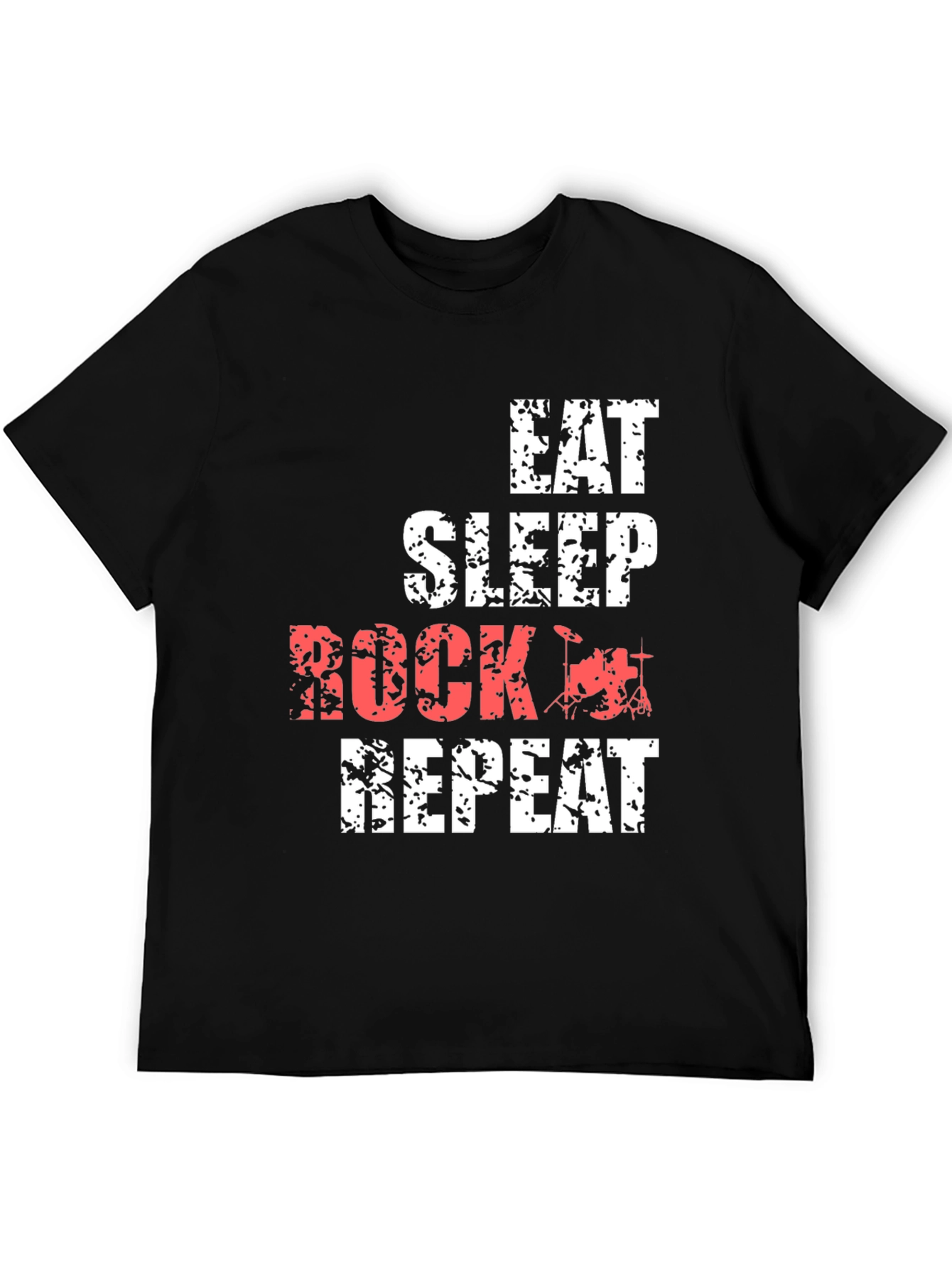 Eat Sleep Rock Repeat Graphic Tee