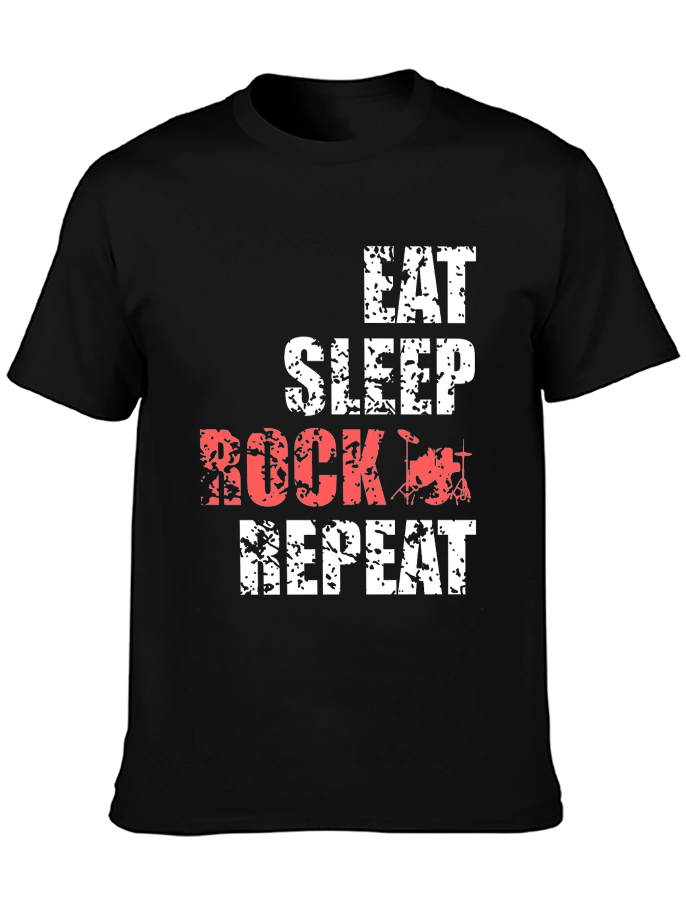 Eat Sleep Rock Repeat Graphic Tee
