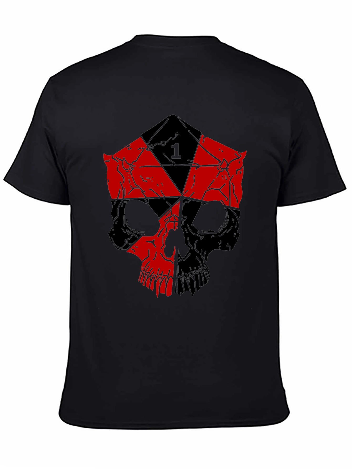 Skull D20 Dice Graphic Tee