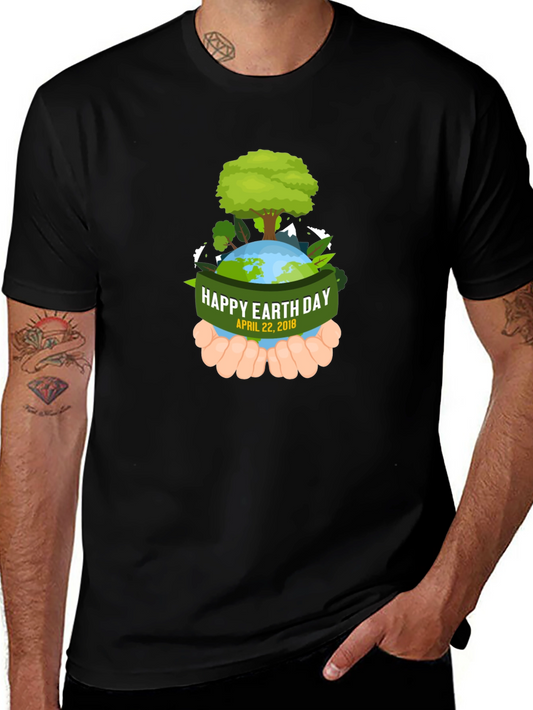 Earth Day Tee - Happy Earth Day April 22 2018 - Unisex