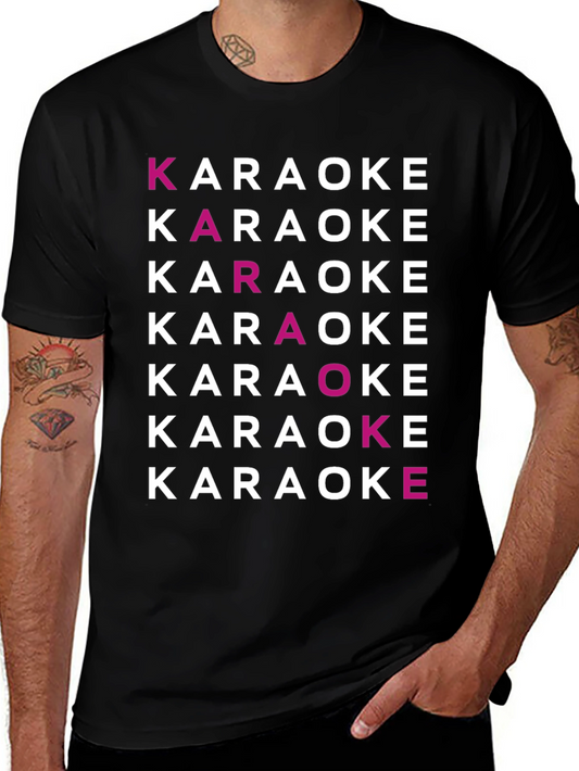 Karaoke T-Shirt Fun Party Tee