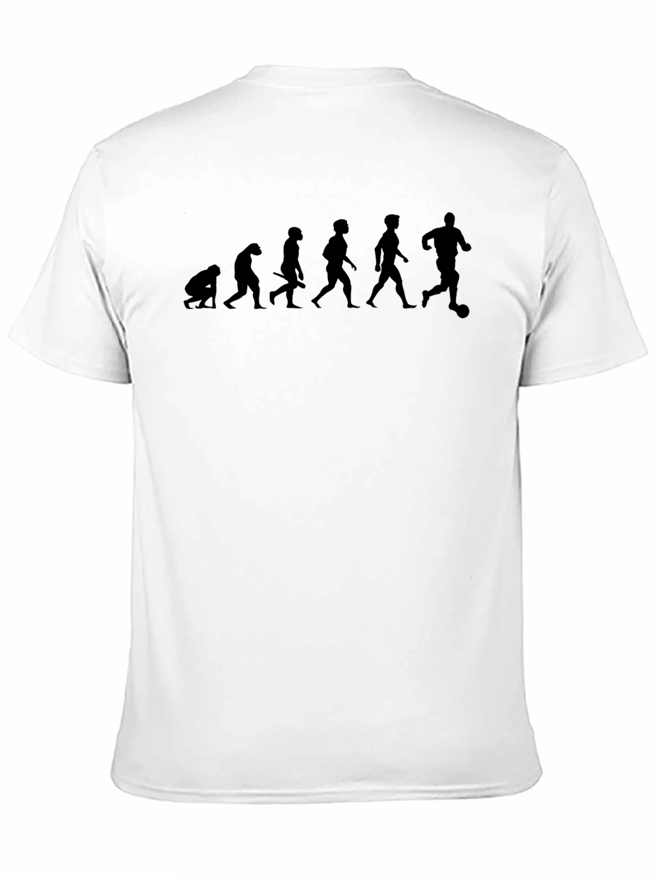 Soccer Evolution Black T-Shirt