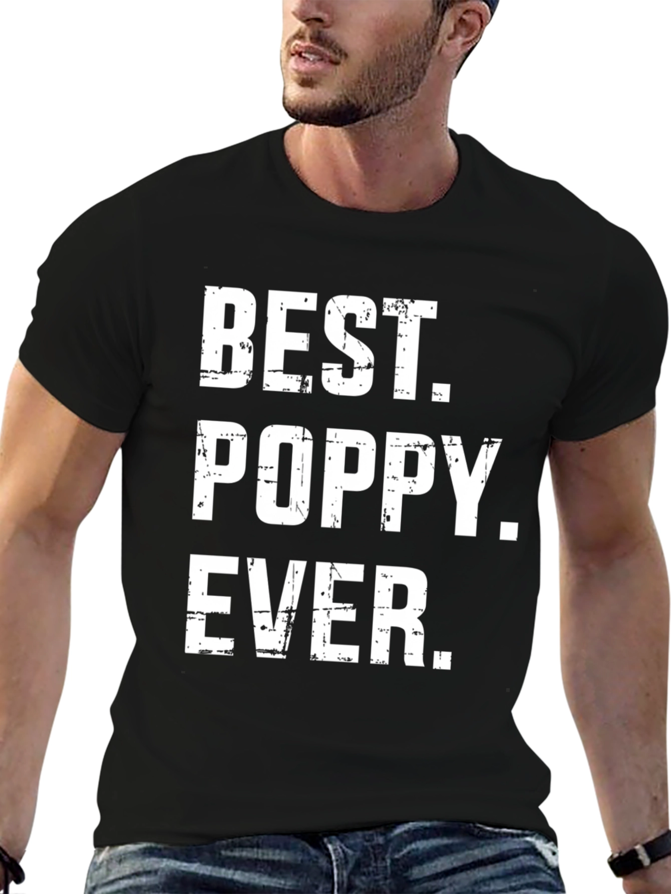 Best Poppy Ever T-Shirt - Gift for Grandfather