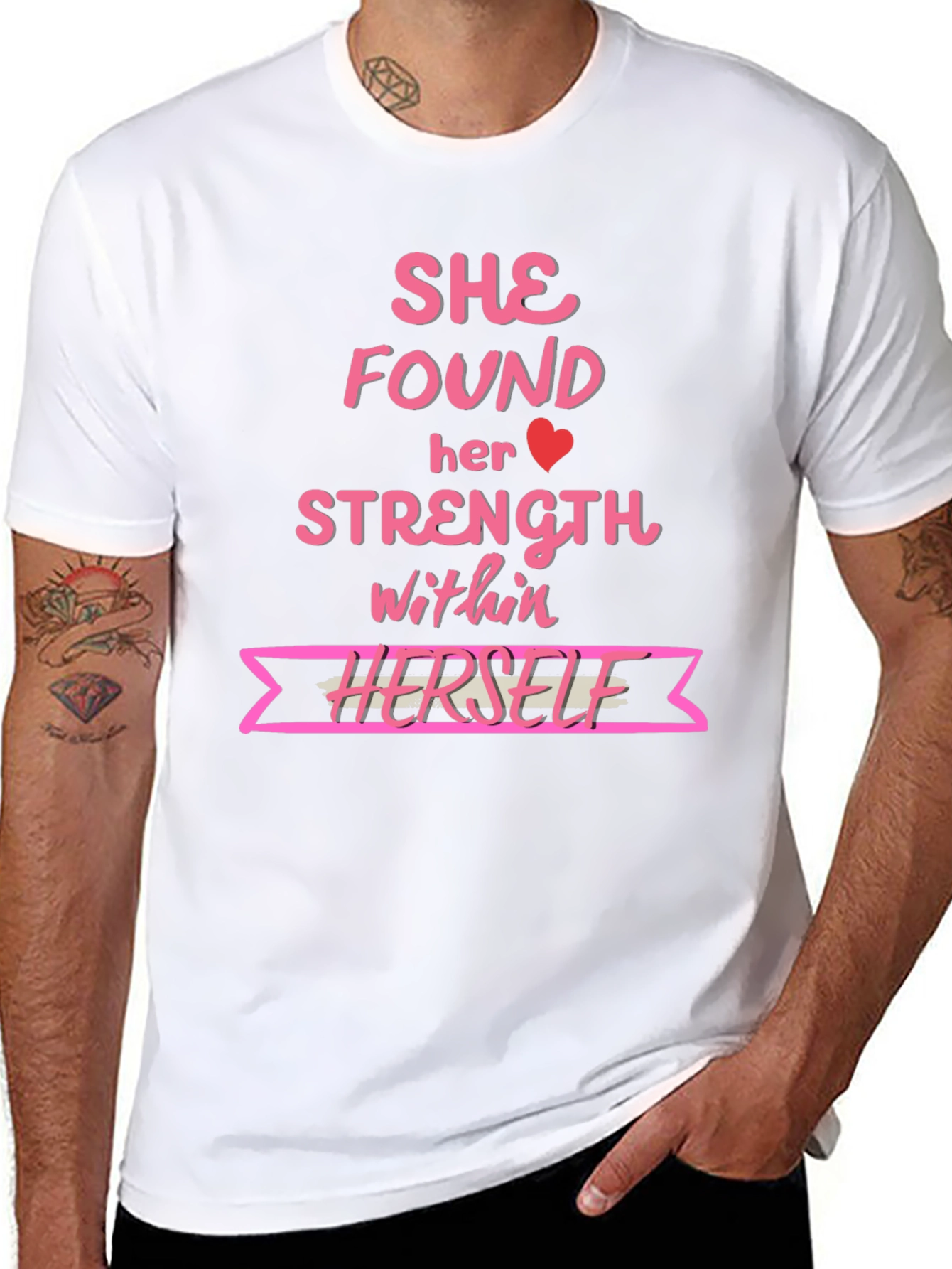 She Found Her Strength T-Shirt