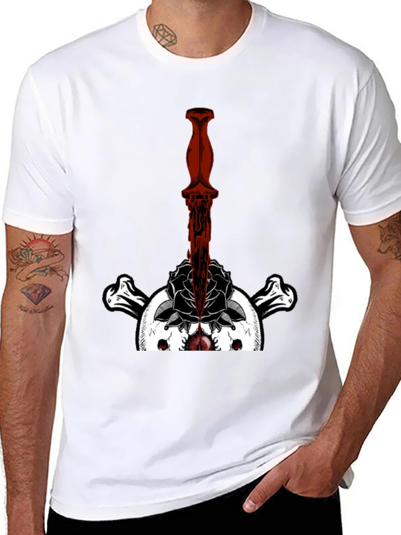 Skull & Dagger Graphic T-Shirt