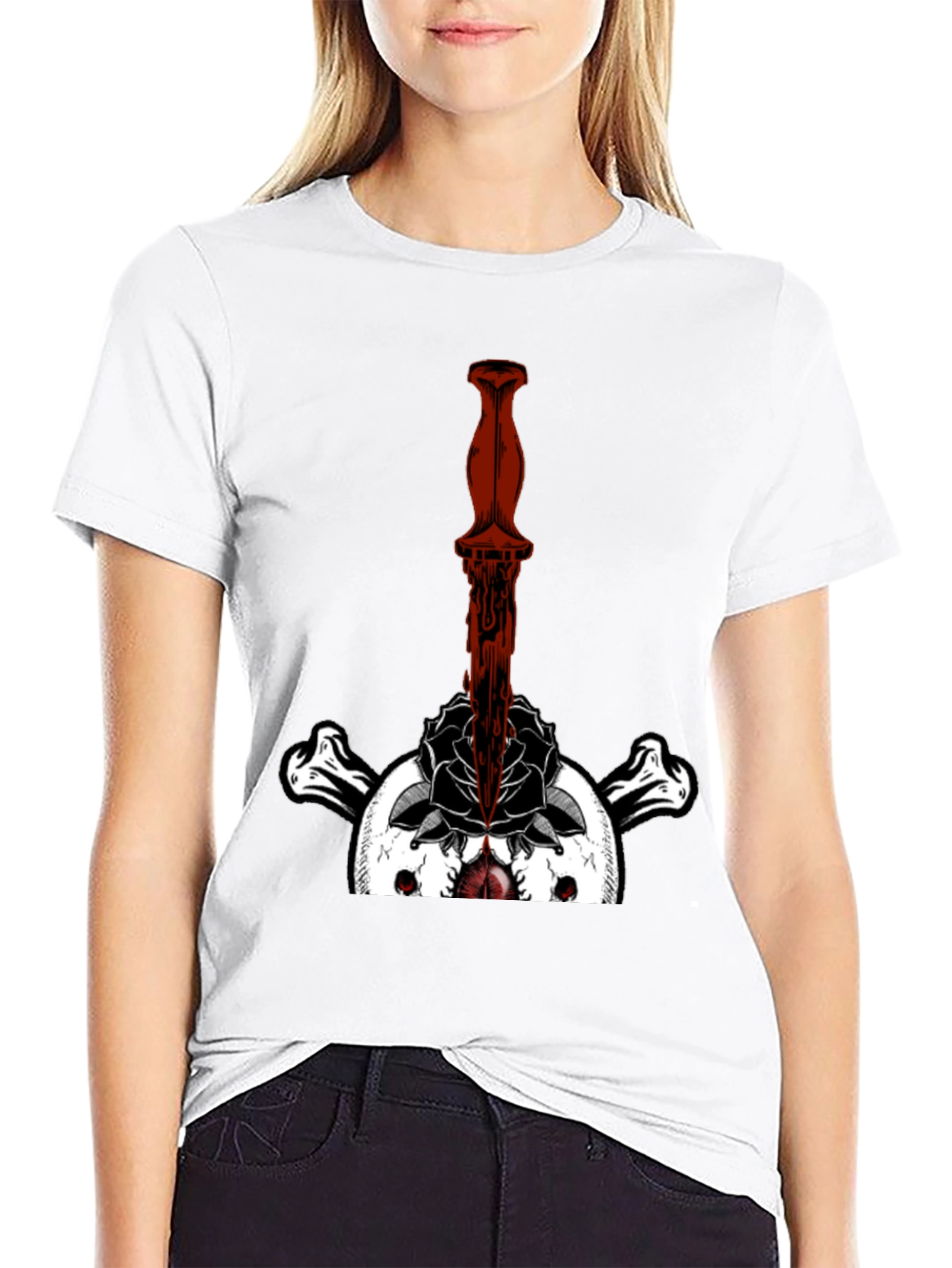 Skull & Dagger Graphic T-Shirt