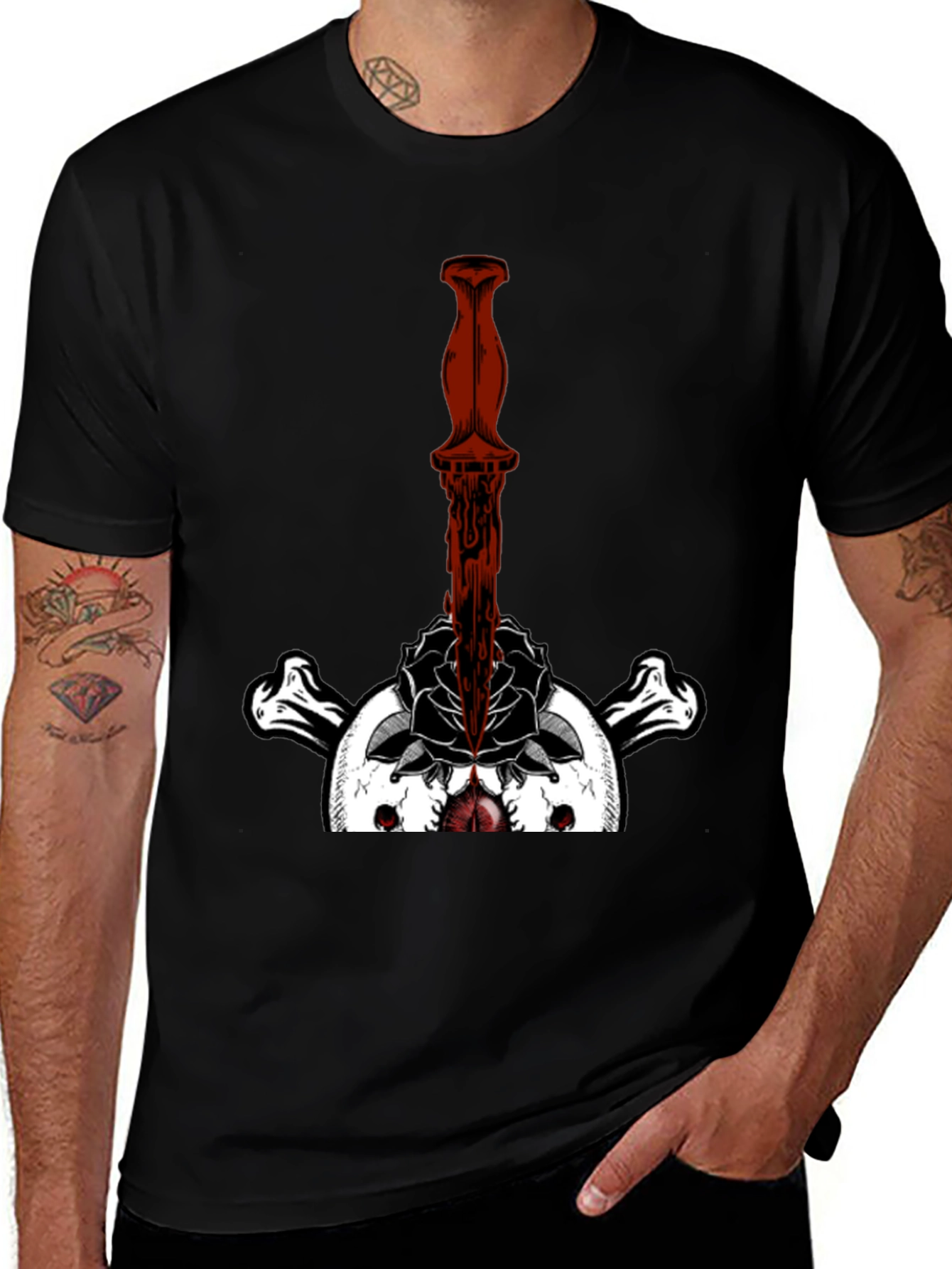 Skull & Dagger Graphic T-Shirt