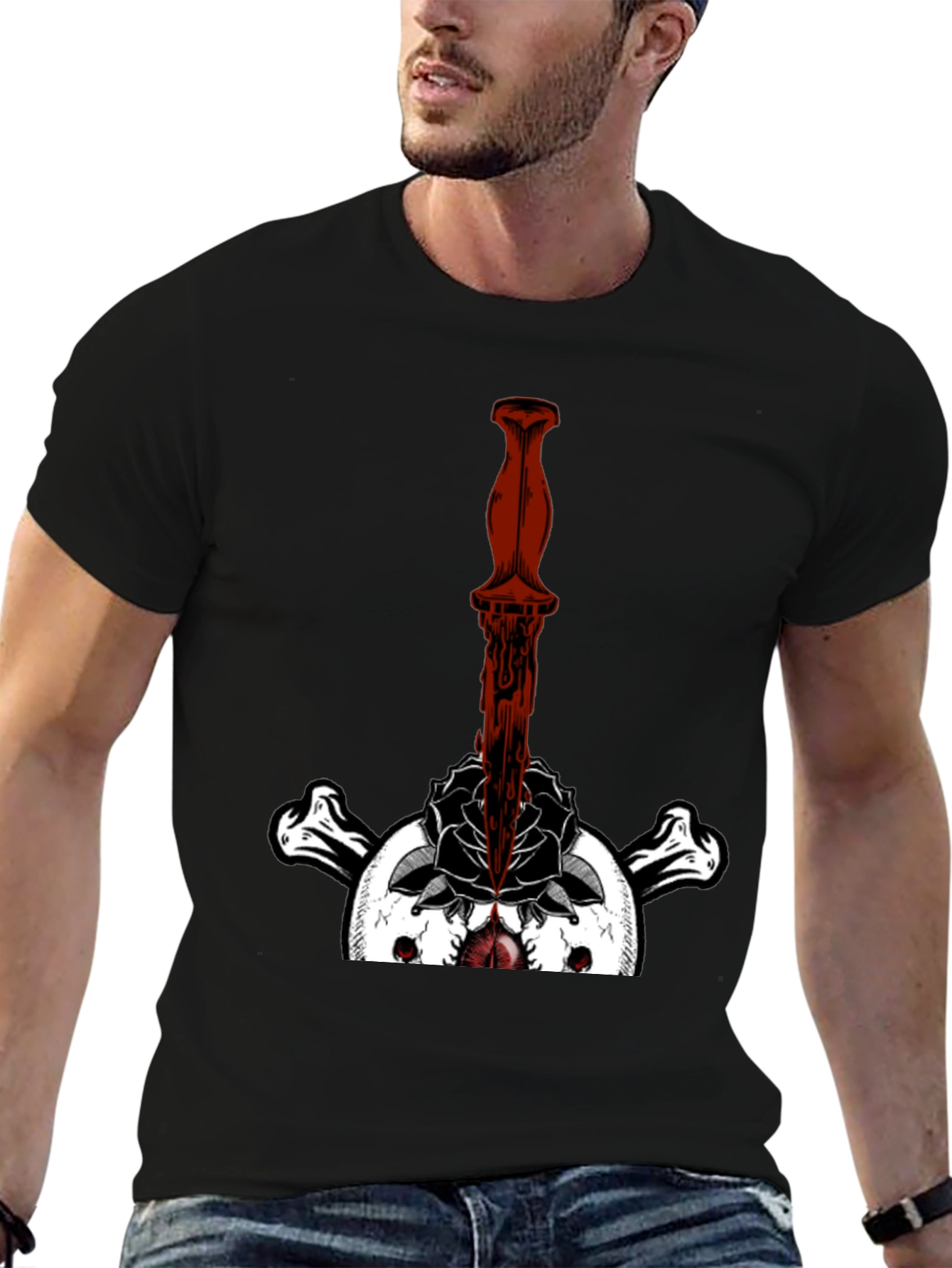 Skull & Dagger Graphic T-Shirt