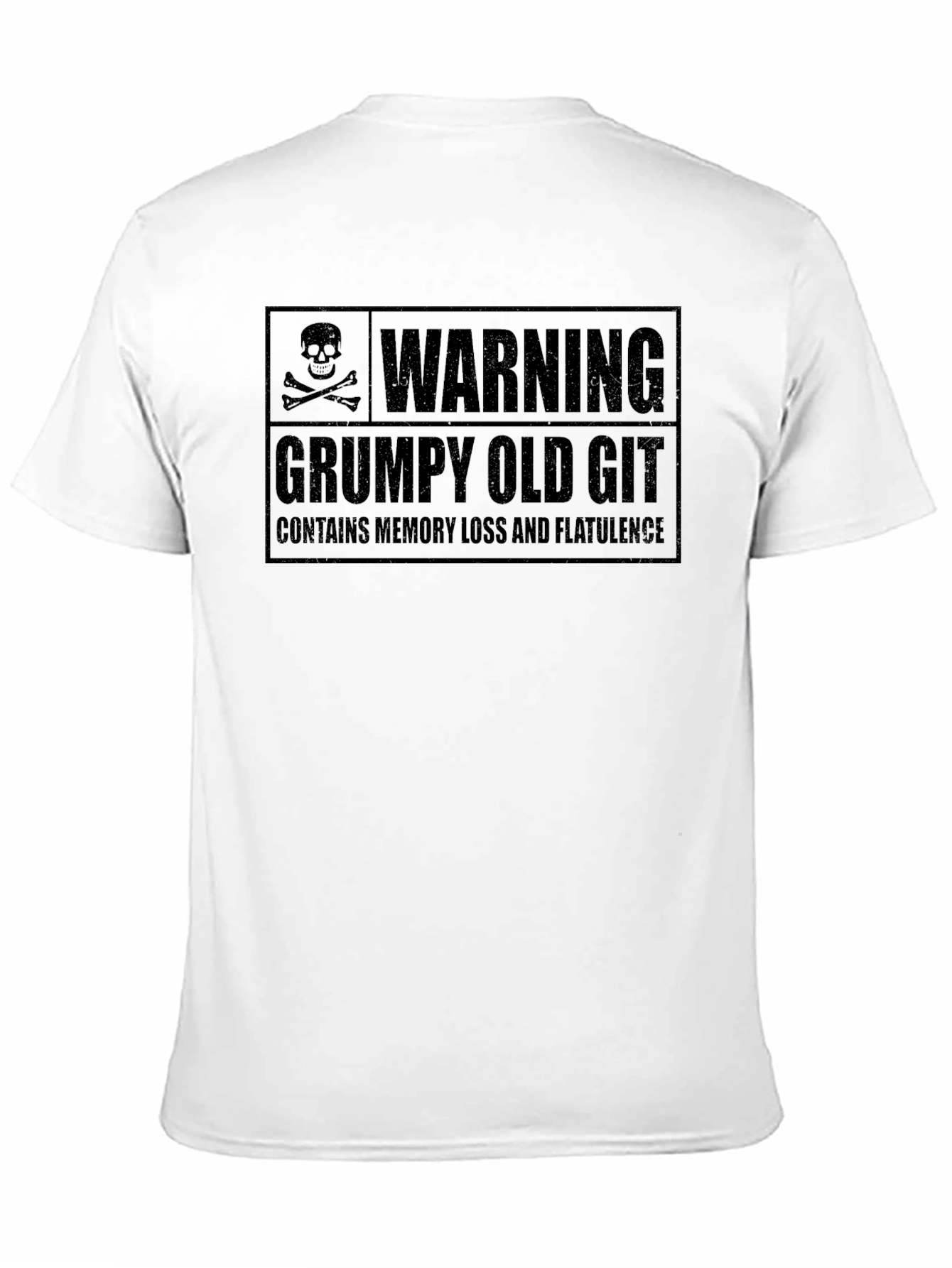 Grumpy Old Git Warning Funny T-Shirt