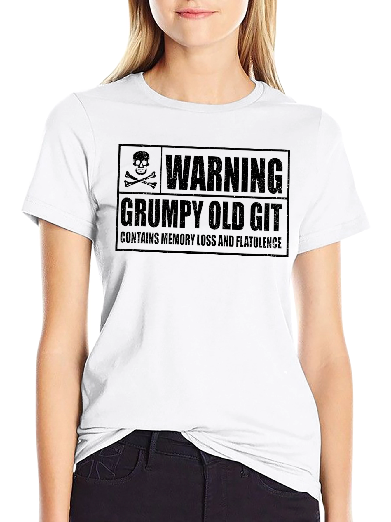 Grumpy Old Git Warning Funny T-Shirt