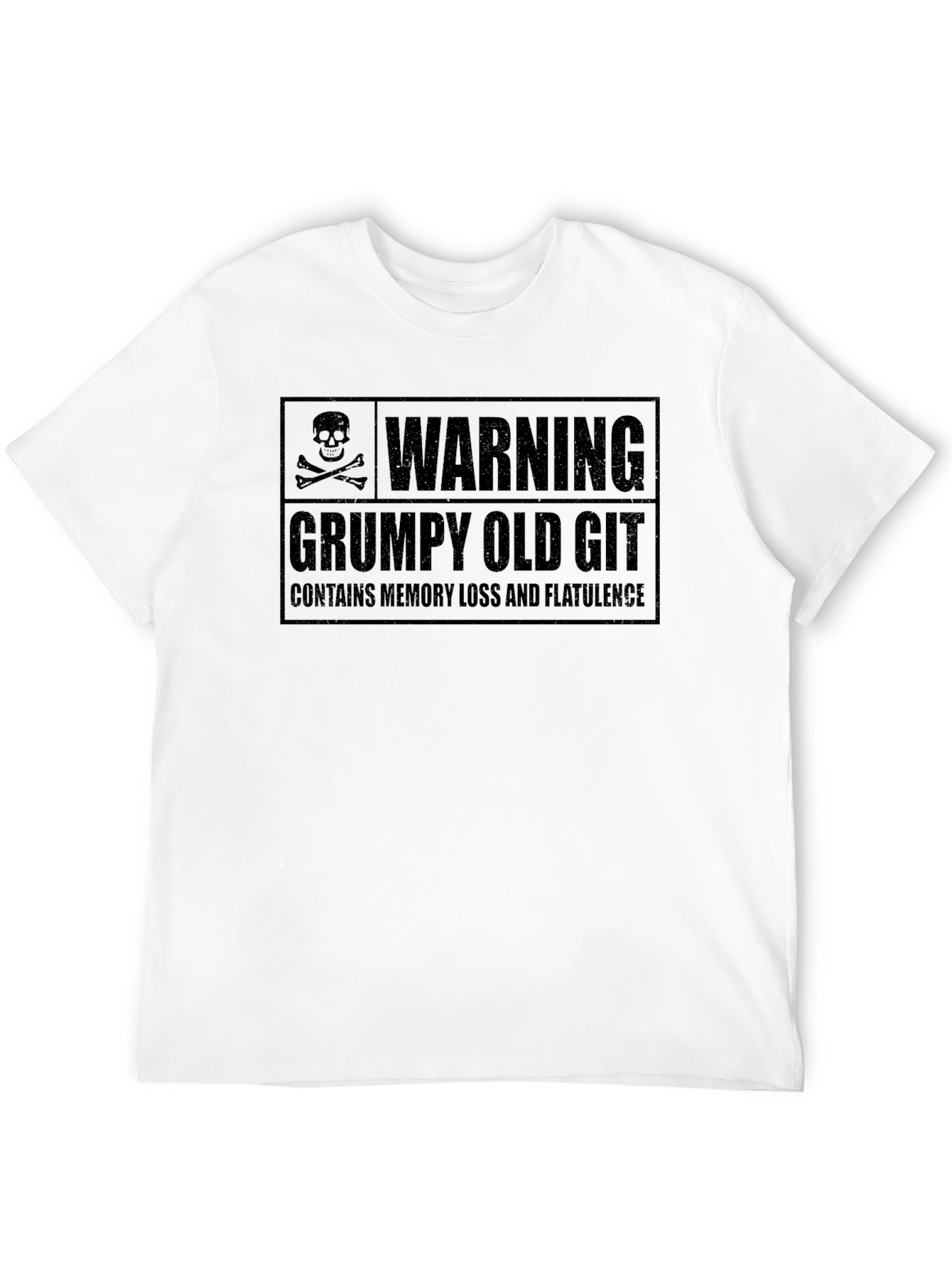 Grumpy Old Git Warning Funny T-Shirt