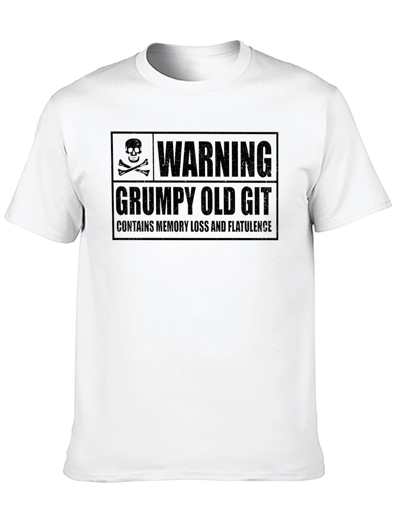 Grumpy Old Git Warning Funny T-Shirt