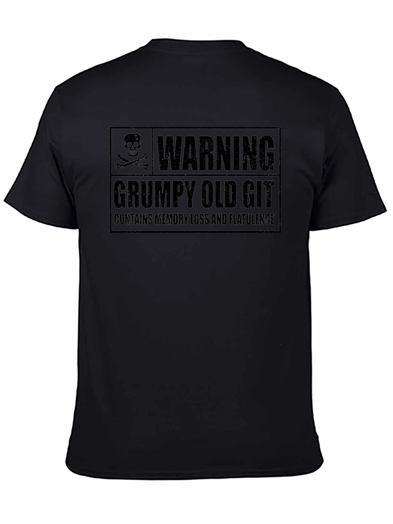 Grumpy Old Git Warning Funny T-Shirt