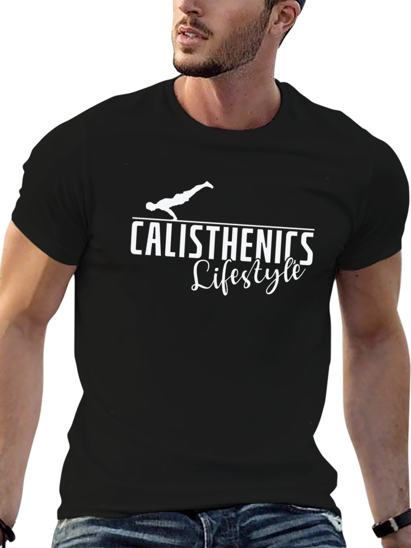 Calisthenics Lifestyle T-Shirt - Black