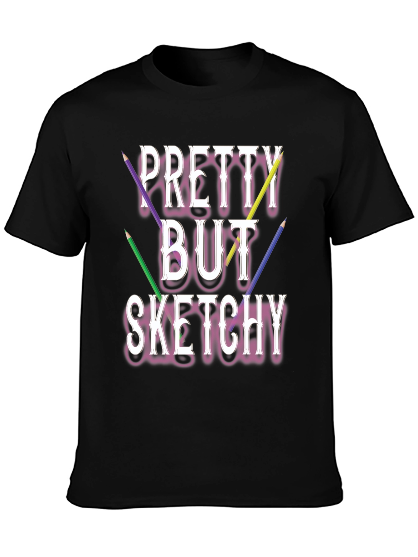 Pretty But Sketchy Graphic Tee