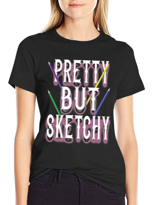 Pretty But Sketchy Graphic Tee