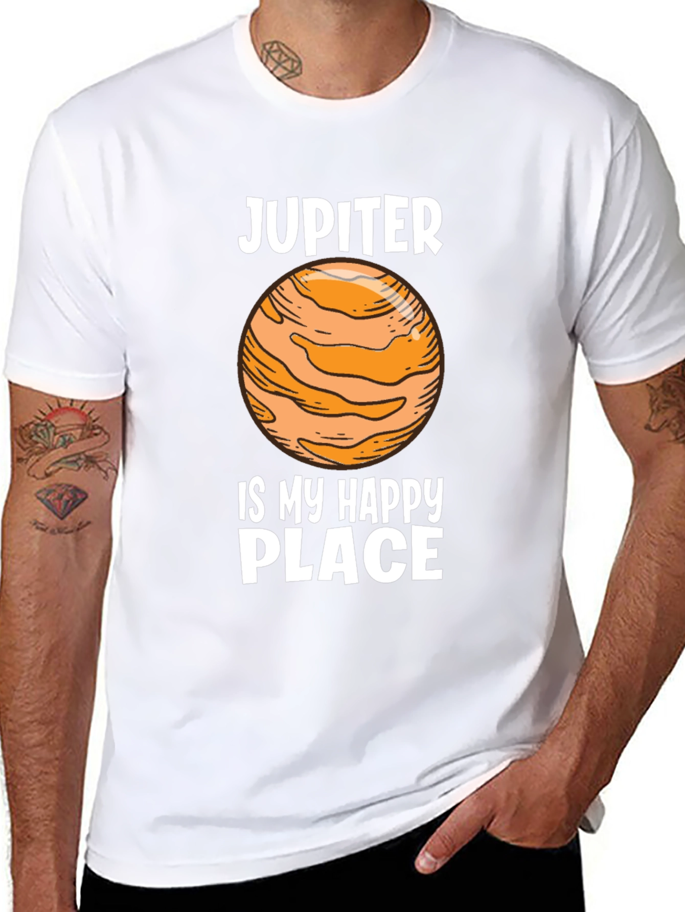 Jupiter Is My Happy Place Graphic T-Shirt