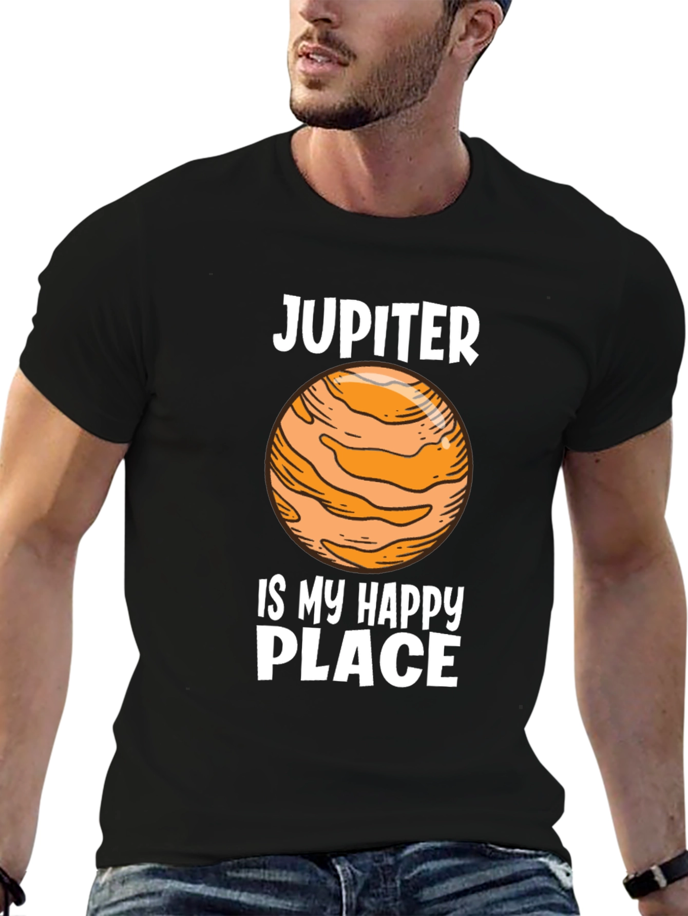 Jupiter Is My Happy Place Graphic T-Shirt
