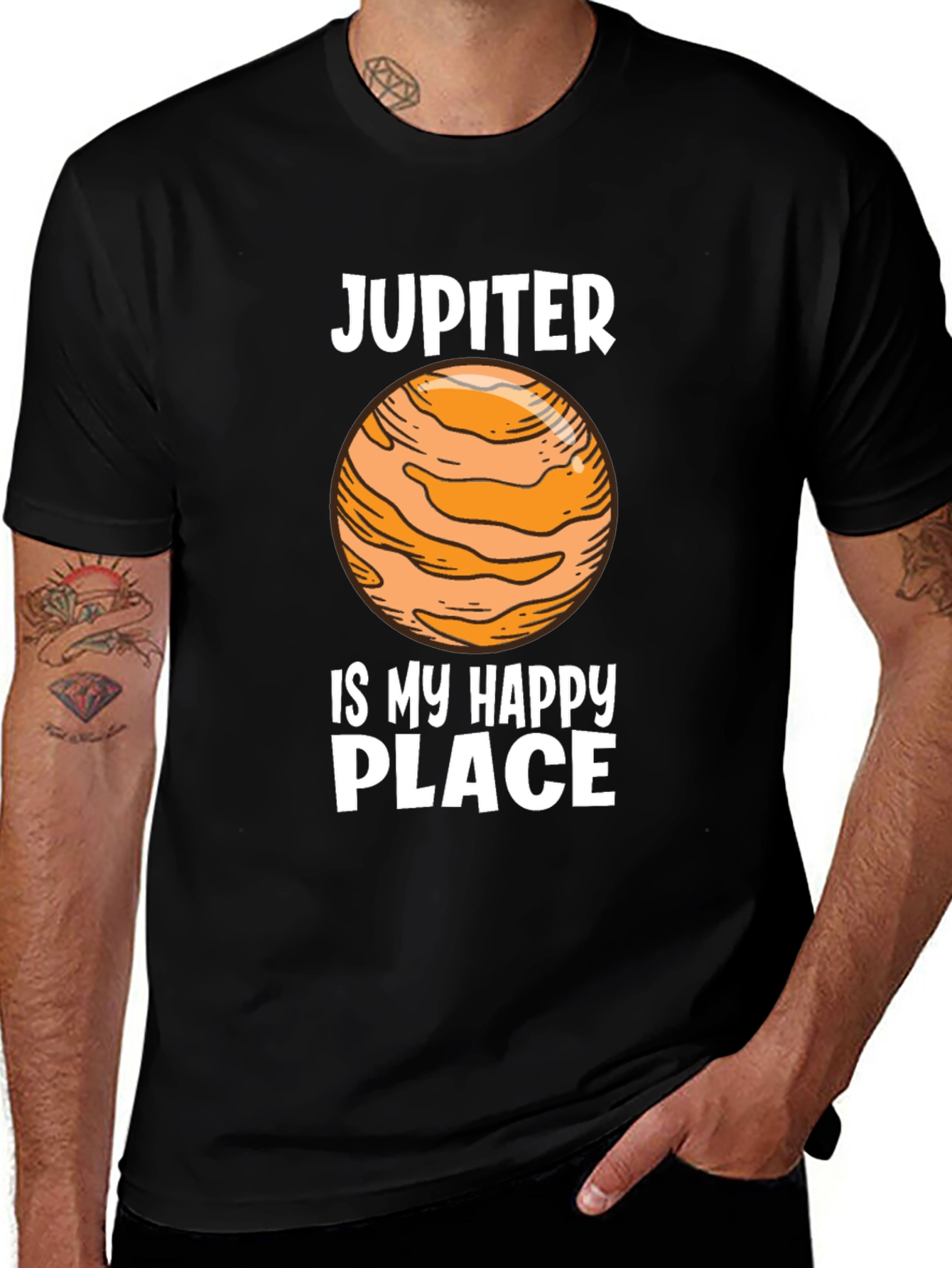 Jupiter Is My Happy Place Graphic T-Shirt