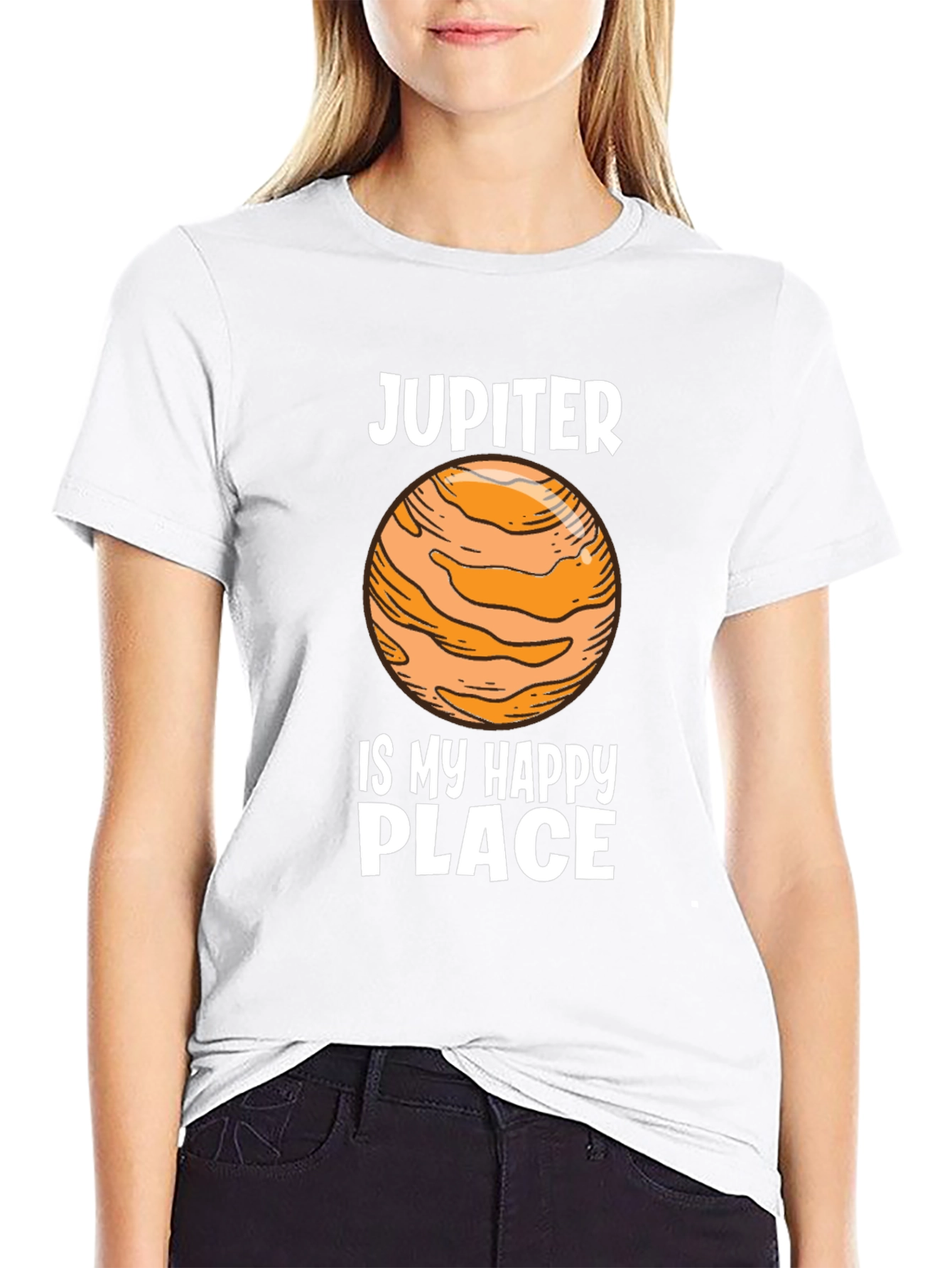 Jupiter Is My Happy Place Graphic T-Shirt