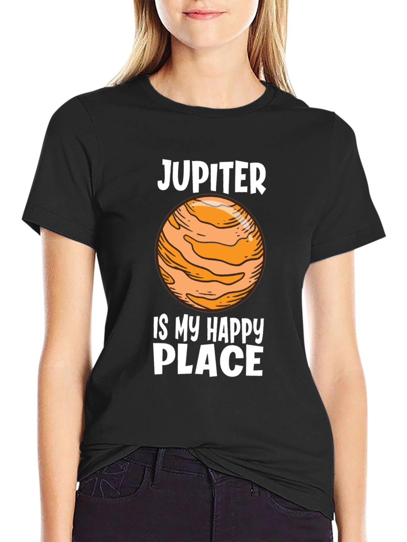 Jupiter Is My Happy Place Graphic T-Shirt