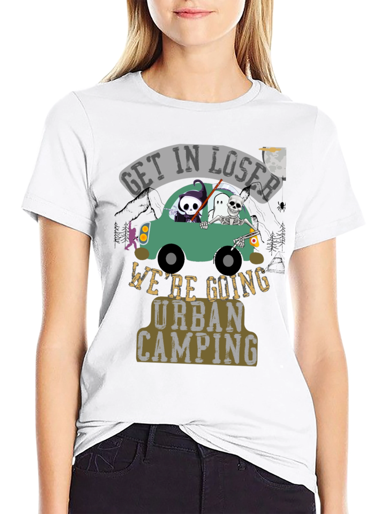 Urban Camping Graphic T-Shirt