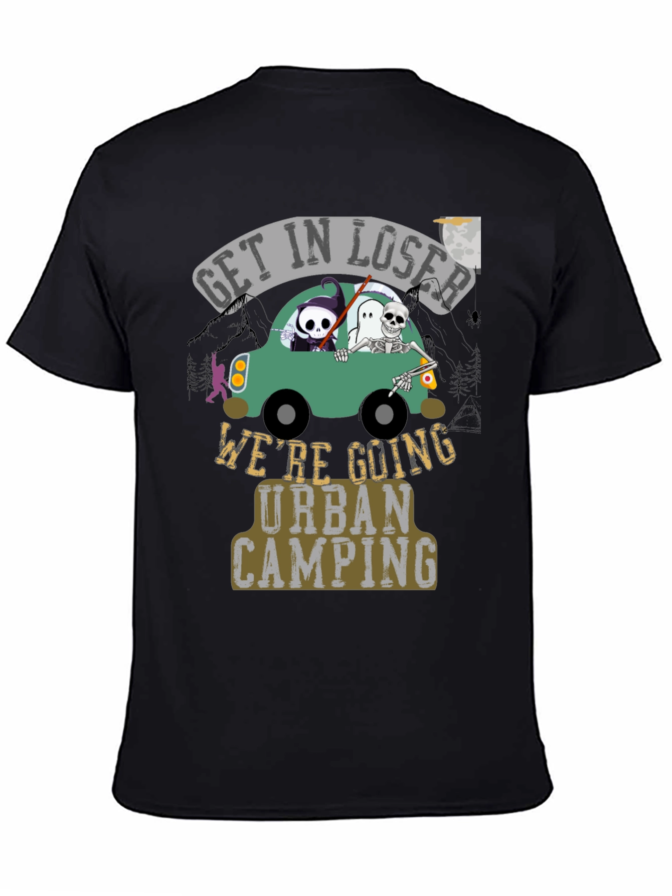 Urban Camping Graphic T-Shirt