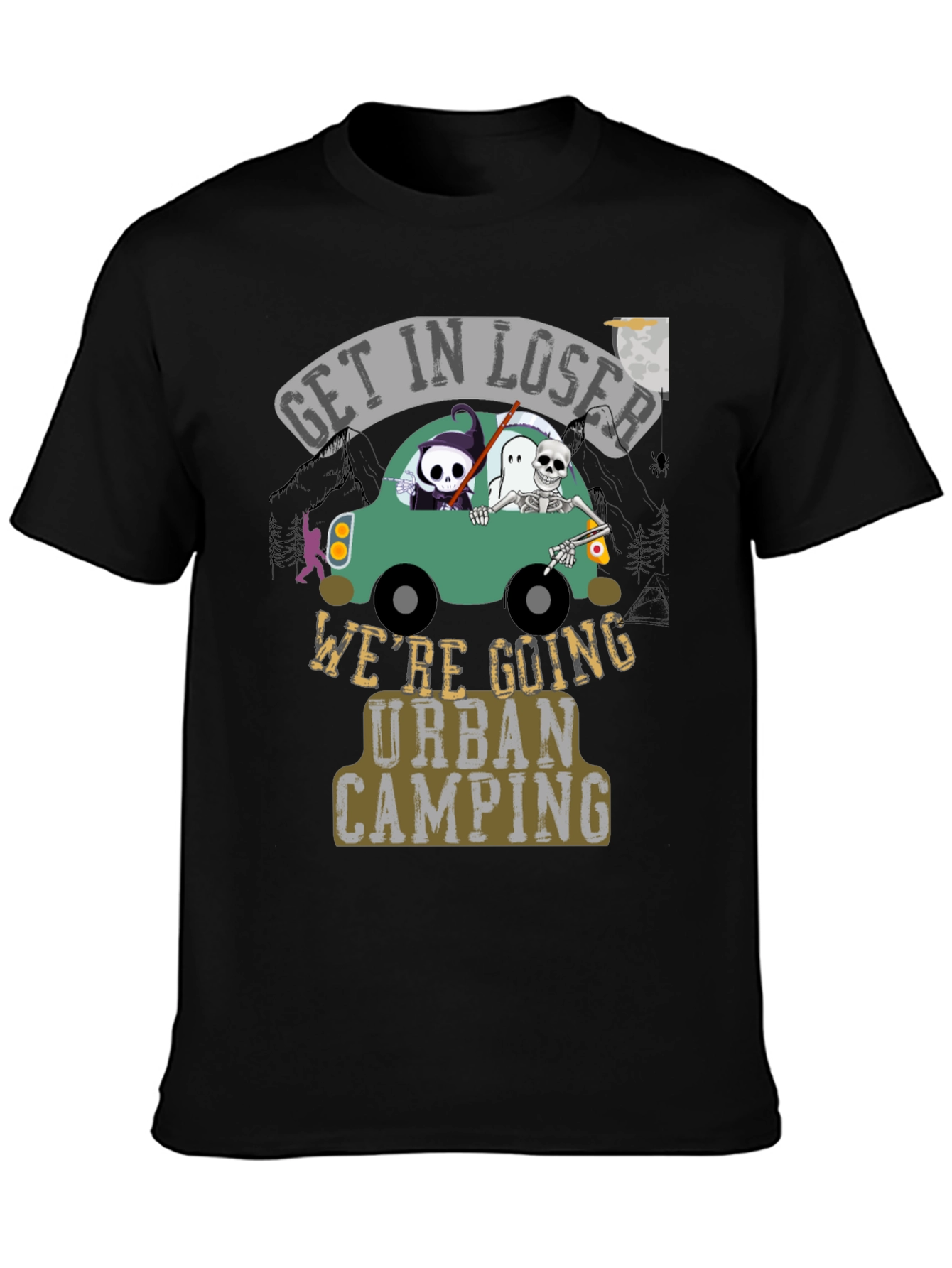 Urban Camping Graphic T-Shirt