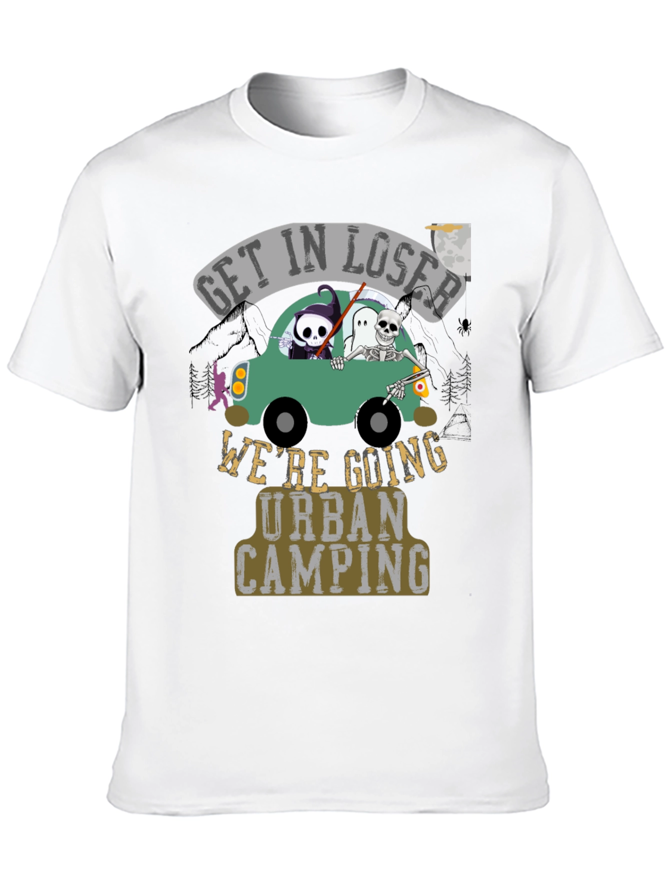Urban Camping Graphic T-Shirt