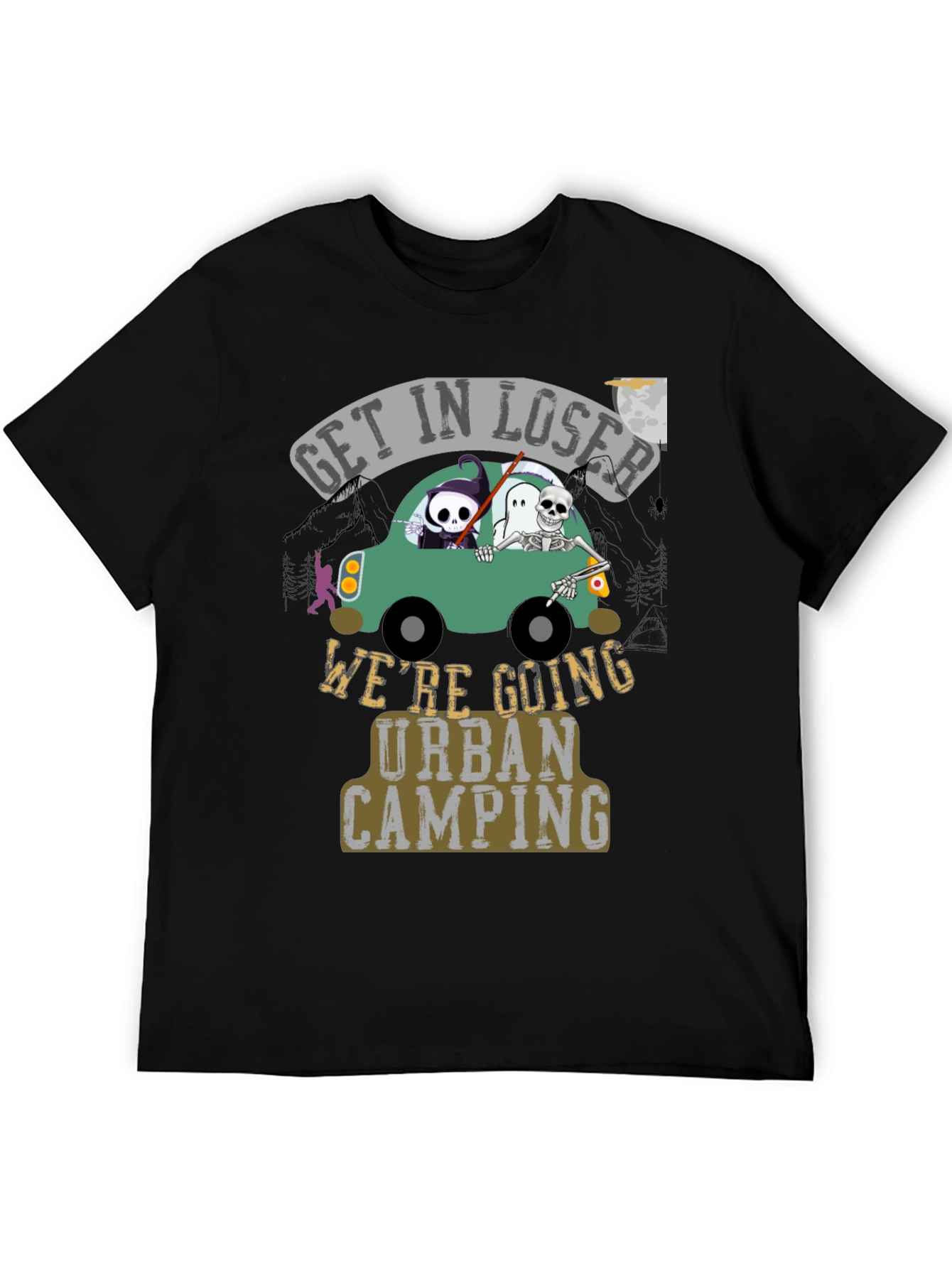 Urban Camping Graphic T-Shirt
