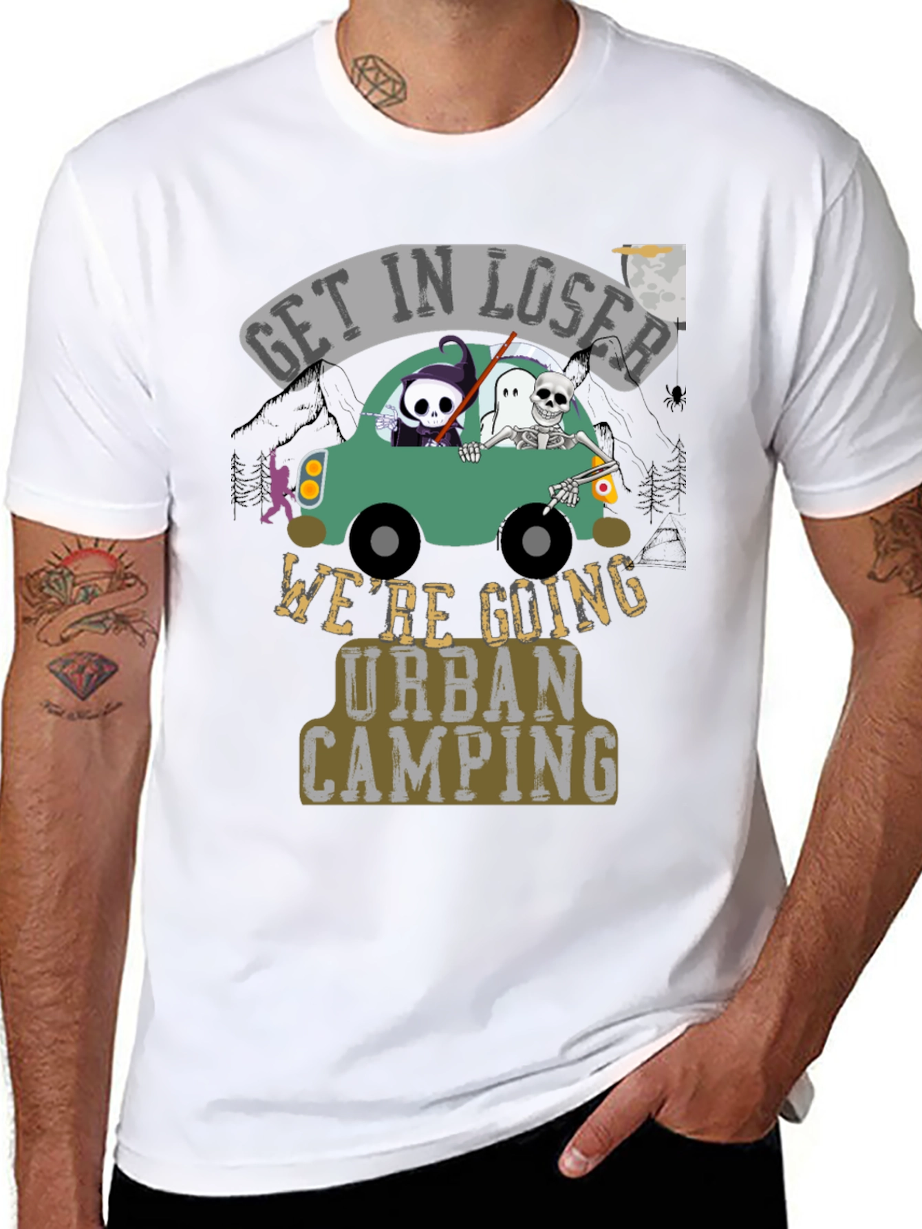Urban Camping Graphic T-Shirt