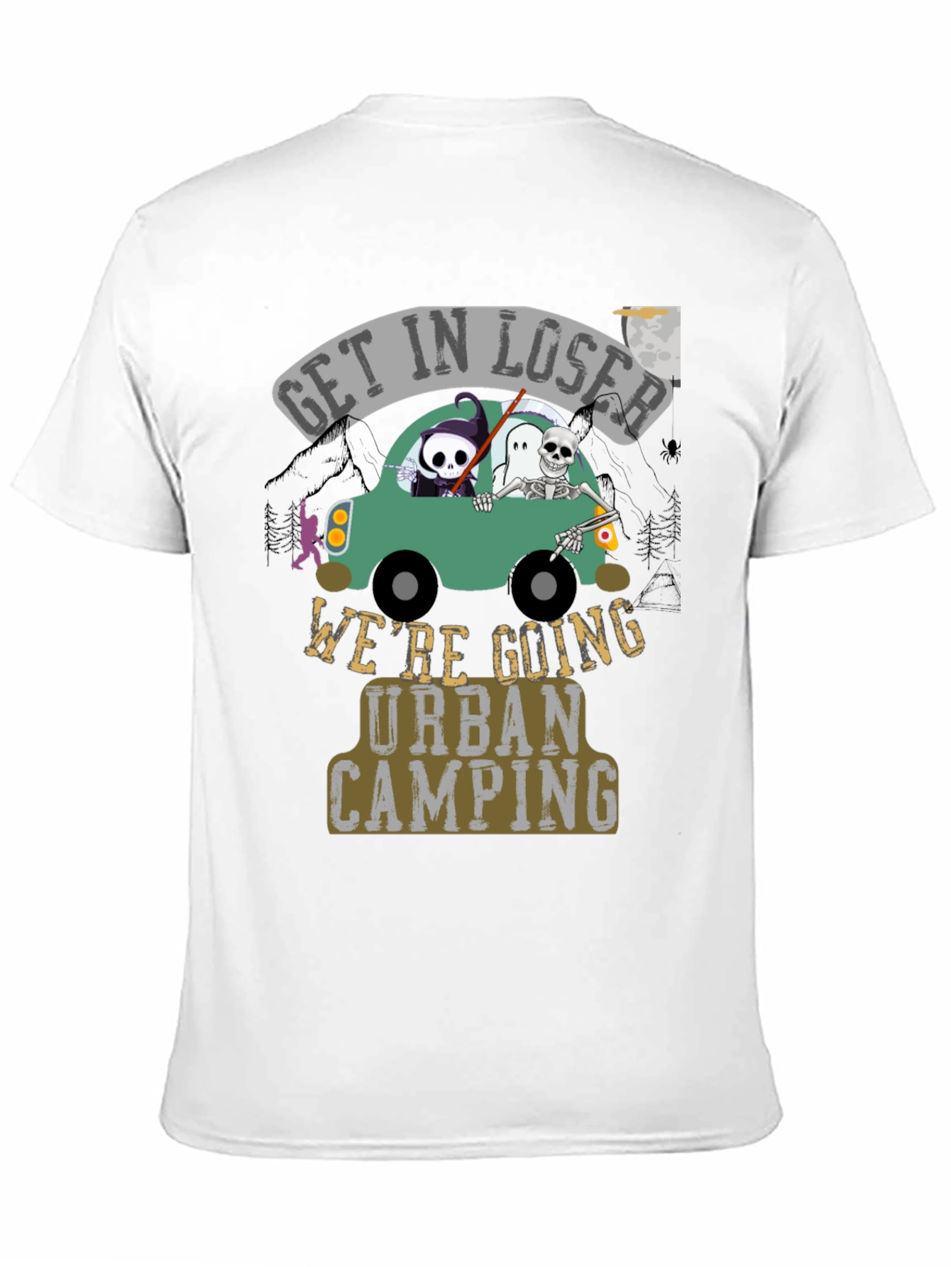 Urban Camping Graphic T-Shirt