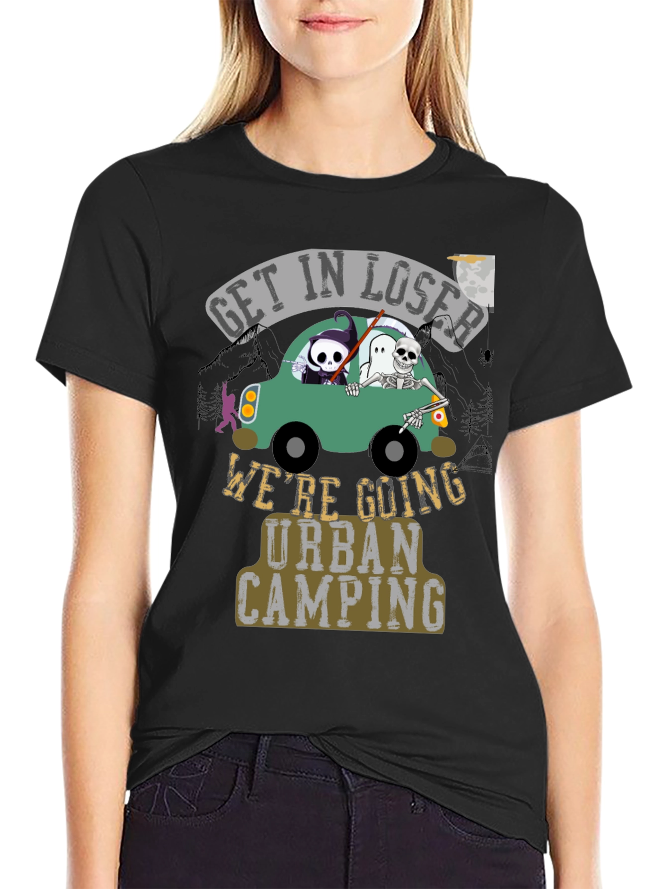 Urban Camping Graphic T-Shirt