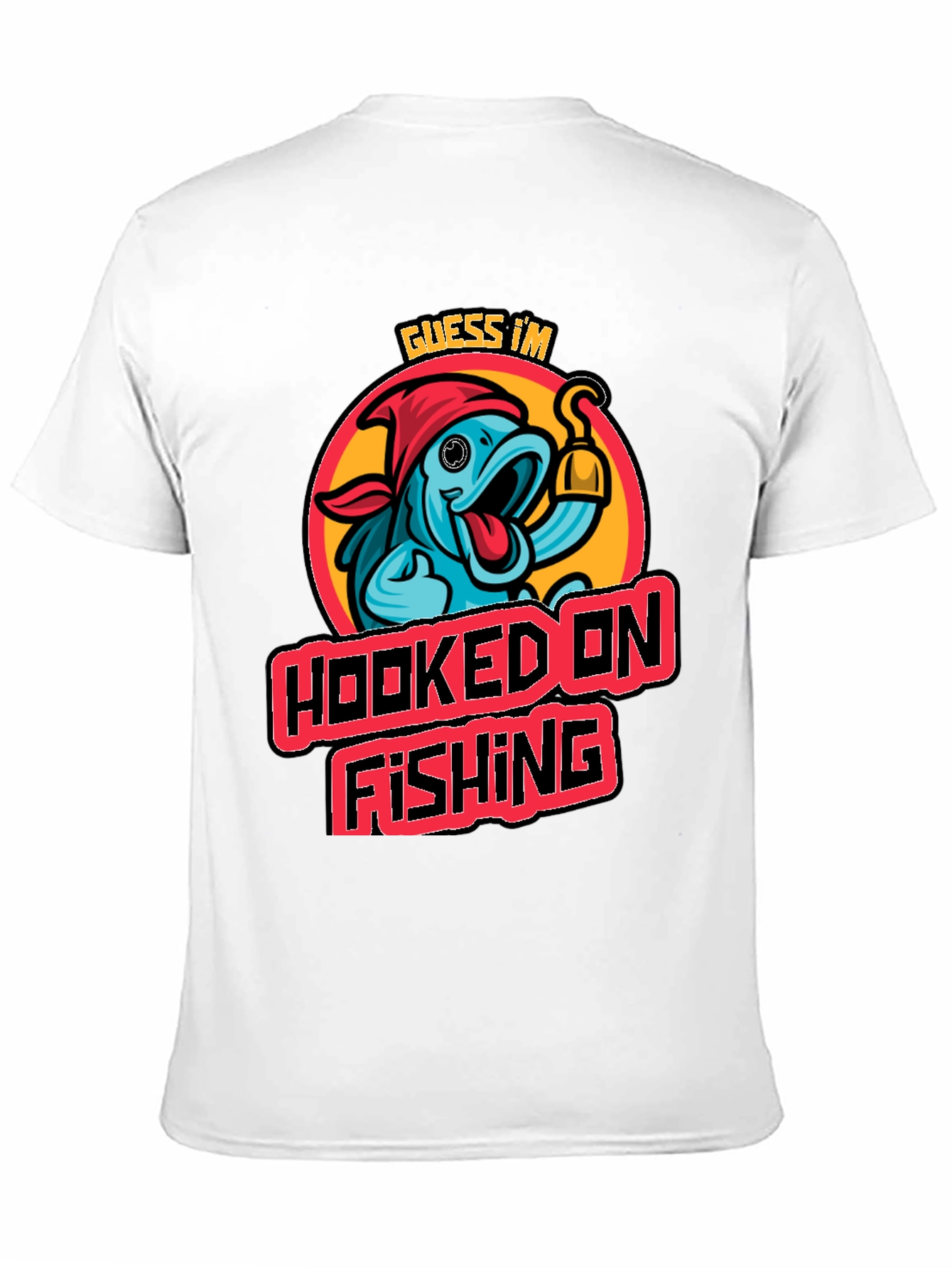 Hooked on Fishing Graphic Tee
