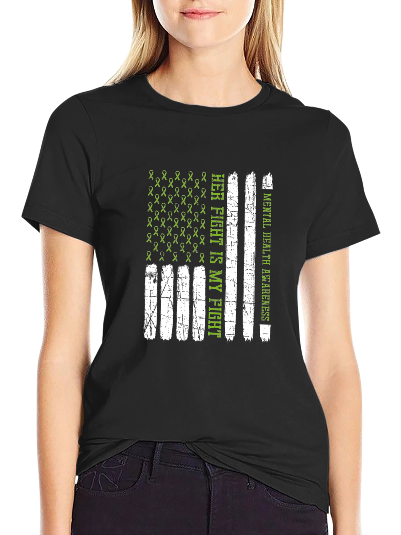 Mental Health Awareness Tee: Her Fight Is My Fight