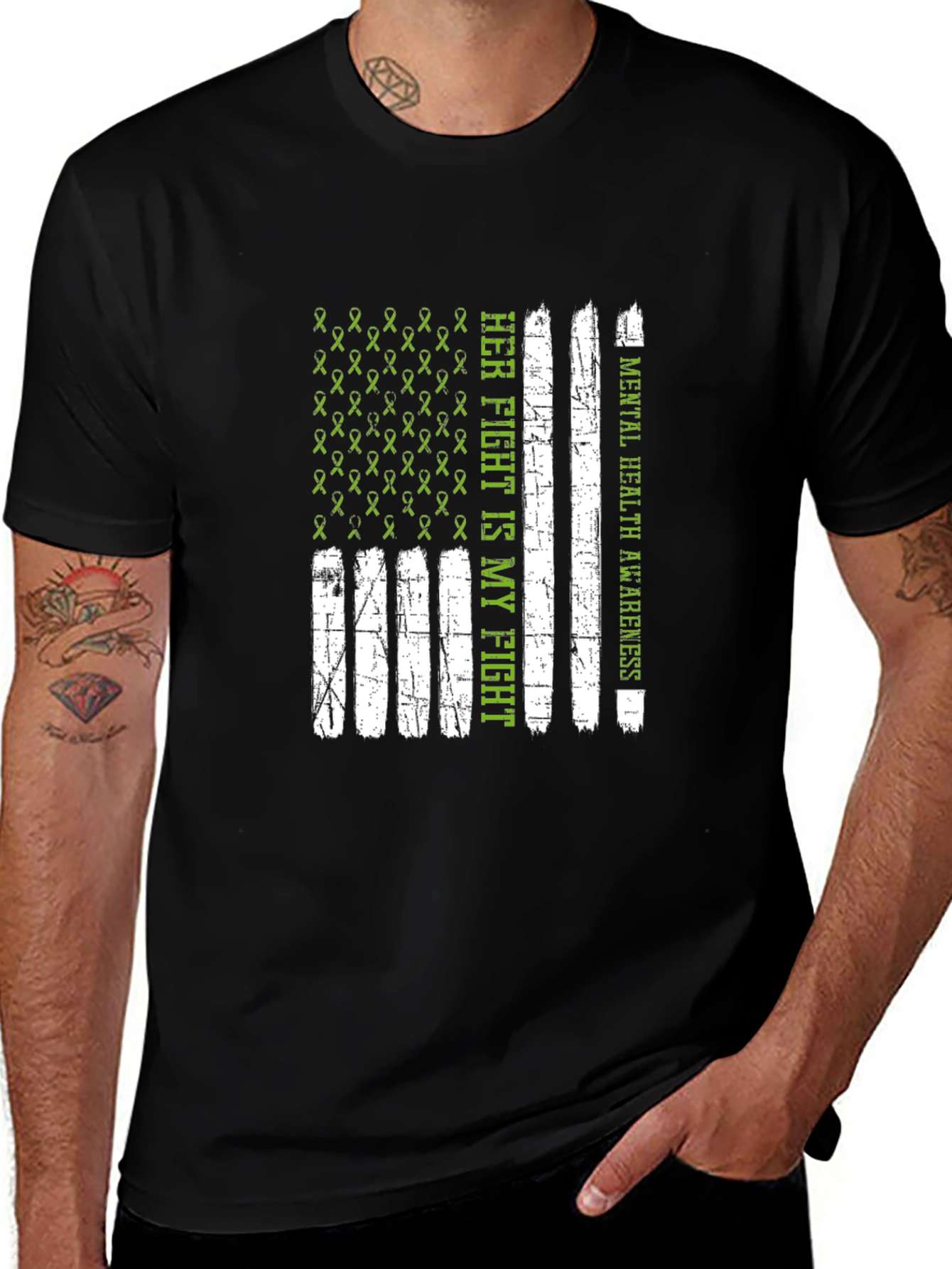 Mental Health Awareness Tee: Her Fight Is My Fight